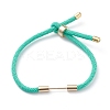 Braided Nylon Cord Bracelet Making MAK-A017-D01-09G-1