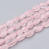 Natural Rose Quartz Beads Strands G-S331-6x8-017-1