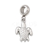 304 Stainless Steel Sea Animal European Dangle Charms LS-STAS-D153-04A-P-1