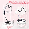 Iron Ornament Display Stands ODIS-WH0025-228C-EB-2