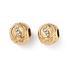 Ion Plating(IP) 304 Stainless Steel Rhinestone European Beads STAS-A092-10S-G-1