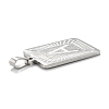 Non-Tarnish 304 Stainless Steel Pendants STAS-K216-48A-P-3