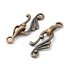 Tibetan Style Hook and Eye Clasps RLF1157Y-2