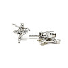 12Pcs 12 Styles Ballet Dancer Alloy Rhinestone Brooches for Backpack Clothes JEWB-A033-05P-3