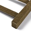 2-Tier Wood Covered with Velvet Earring Display Stands LS-NDIS-Q027-05A-2