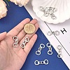 10Pcs Tibetan Style Alloy Links/Connectors TIBE-YW0001-91-5