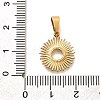 304 Stainless Steel Pendants STAS-B079-02G-05-3
