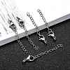 Non-Tarnish 304 Stainless Steel Chain Extender LS-X-STAS-O083-07-6
