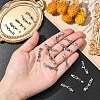 20Pcs 304 Stainless Steel Lobster Claw Clasps STAS-YW0003-19-5