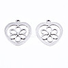 Non-Tarnish 201 Stainless Steel Pendants STAS-T044-215P-1
