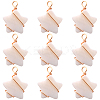 30Pcs Natural Freshwater Shell Pendants FIND-BBC0002-65-1