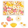 40Pcs Opaque Resin Cabochons CRES-FS0001-21-1