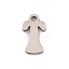 Non-Tarnish 201 Stainless Steel Charms STAS-U016-01P-T-1