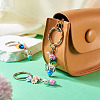 10Pcs 10 Colors Angel Acrylic Keychains KEYC-TA0001-26-6