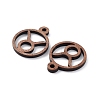 Walnut Wood Laser Cut Pendants WOOD-Q051-07B-2