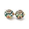 Handmade Resin Indonesia Round Beads IPDL-P005-14KCG-01-1