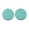 Synthetic Turquoise Pendants G-B071-01E-1