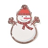 Christmas Theme Wood Printed Brooches for Women LS-JEWB-Z029-01C-1