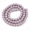 Opaque Glass Beads Strands GLAA-T032-P6mm-MD07-3