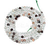 Natural Green Lodolite Quartz/Garden Quartz Beads Strands G-T143-01-2