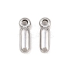 304 Stainless Steel Pendants STAS-S186-12I-P01-1