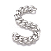 201 Stainless Steel Cuban Link Chains CHS-G017-18P-2