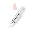 Lipstick Shape Empty Tube Black Ink Ballpoint Pens DIY-H123-A04-1