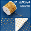 DIY Brass Cable Chains Bracelets Necklaces Making Kits DIY-UN0006-22C-6