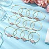 Glass Seed Beads Stretch Bracelets for Women BJEW-JB11266-1