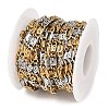 Two Tone 304 Stainless Steel Lumachina Chains CHS-P028-03A-3
