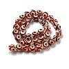 Tibetan Style dZi Beads Strands G-P526-D08-02-3