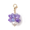 Shell Pearl Pendant Decoration HJEW-TA00328-4