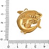 304 Stainless Steel Sea Animal Pendants LS-STAS-P402-05B-G-3