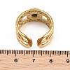 304 Stainless Steel Cuff Ring Components SA-CBA82C8-01A-G-3