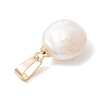 3Pcs 3 Styles Baroque Natural Keshi Pearl Pendants PALLOY-JF04958-5