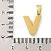Ion Plating(IP) 304 Stainless Steel Pendants STAS-U024-01V-3