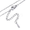 Non-Tarnish 304 Stainless Steel Cable Chains Necklace for Men Women NJEW-N050-A03-S15-2