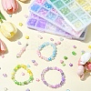 DIY Round Star Flower Acrylic Beads Bracelets Making Kits DIY-YW0009-95-7