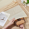 14Pcs 4 Styles Square Cloth Packing Pouches for Shoes ABAG-PH0001-60B-3