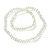 Electroplate Transparent Glass Beads Strands EGLA-A034-T2mm-T16-3