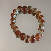 Porcelain Round Beads Stretch Bracelets for Women WG648B1-10-1