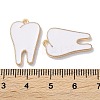 Alloy Enamel Pendants ENAM-O001-11F-G-3