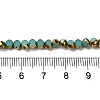 Electroplate Glass Beads Strands EGLA-P061-01A-09-4