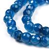 Natural Agate Beads Strands G-E054-6mm-14-2