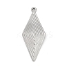 304 Stainless Steel Pendants LS-STAS-D366-02B-P-1