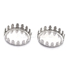 Non-Tarnish 304 Stainless Steel Cabochon Settings STAS-Y001-06A-P-2