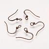 Brass French Earring Hooks KK-Q369-AB-1