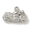 Anti-Tarnish 304 Stainless Steel Pendants STAS-Q334-45P-1
