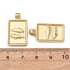 304 Stainless Steel Pendants STAS-C184-11G-12-3