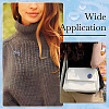 DIY Blank Dome 304 Stainless Steel Brooch Making Kit DIY-TA0009-60-7